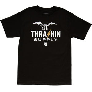 [Thrashin Supply Co.] Handlebar Tee Black ハンドルバー Tシャツ ブラック