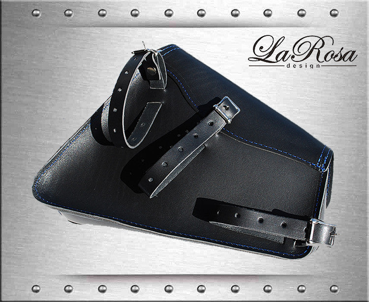 La Rosa Design] 04~ スポーツスター用ソロサイドバッグ (ブラック