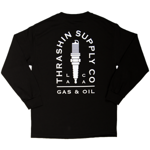 [Thrashin Supply Co.] Spark Plug L/S T-shirt スパークプラグ 長袖 Tシャツ