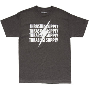 [Thrashin Supply Co.] Stacked Tee Grey スタックッド Tシャツ グレー