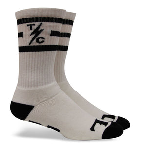[Thrashin Supply Co.] TSC Striped Socks (TSC ストライプ ロングソックス) 靴下